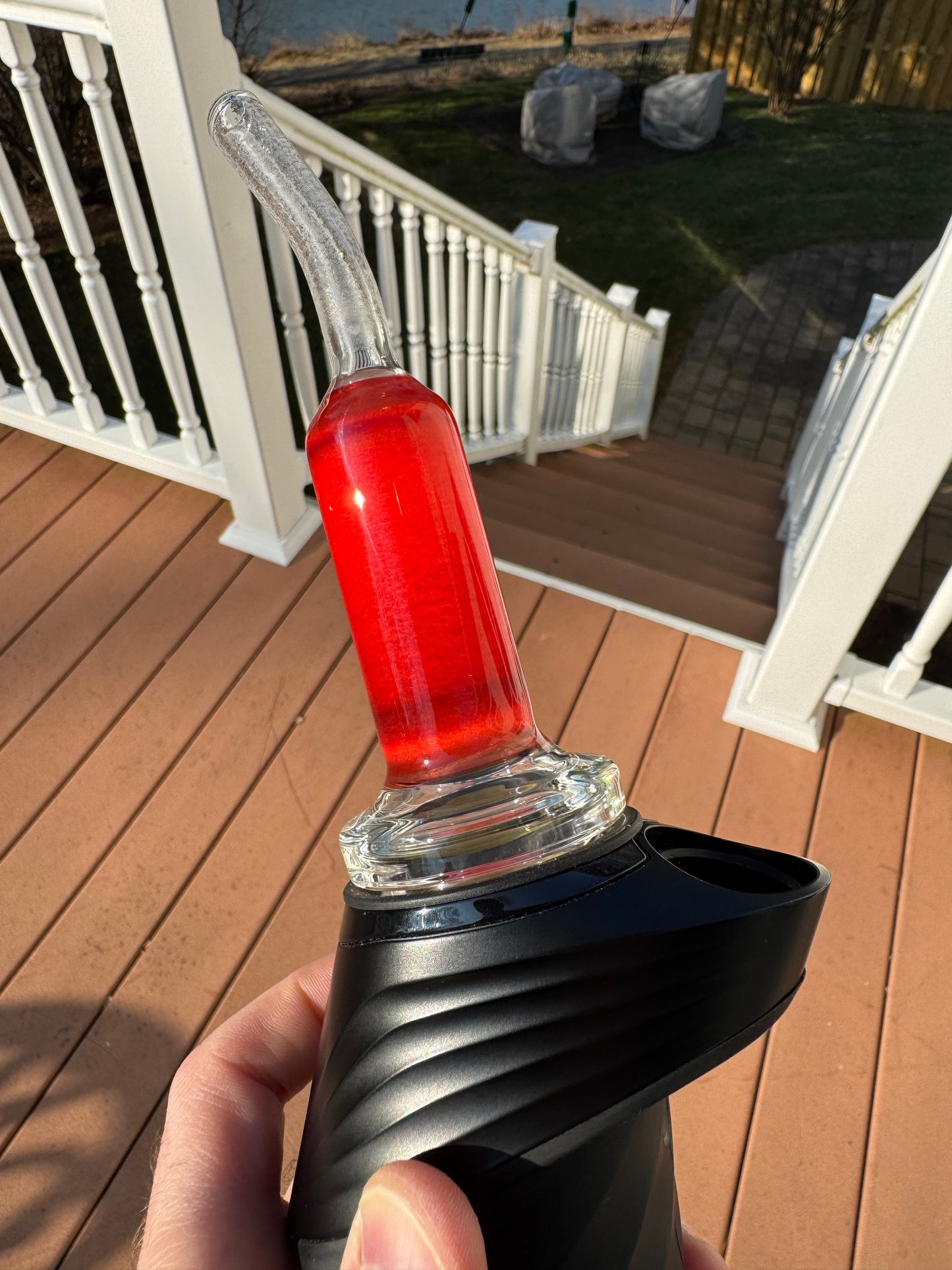 Experimental Moist Raspberry Over Icy White Satin #5