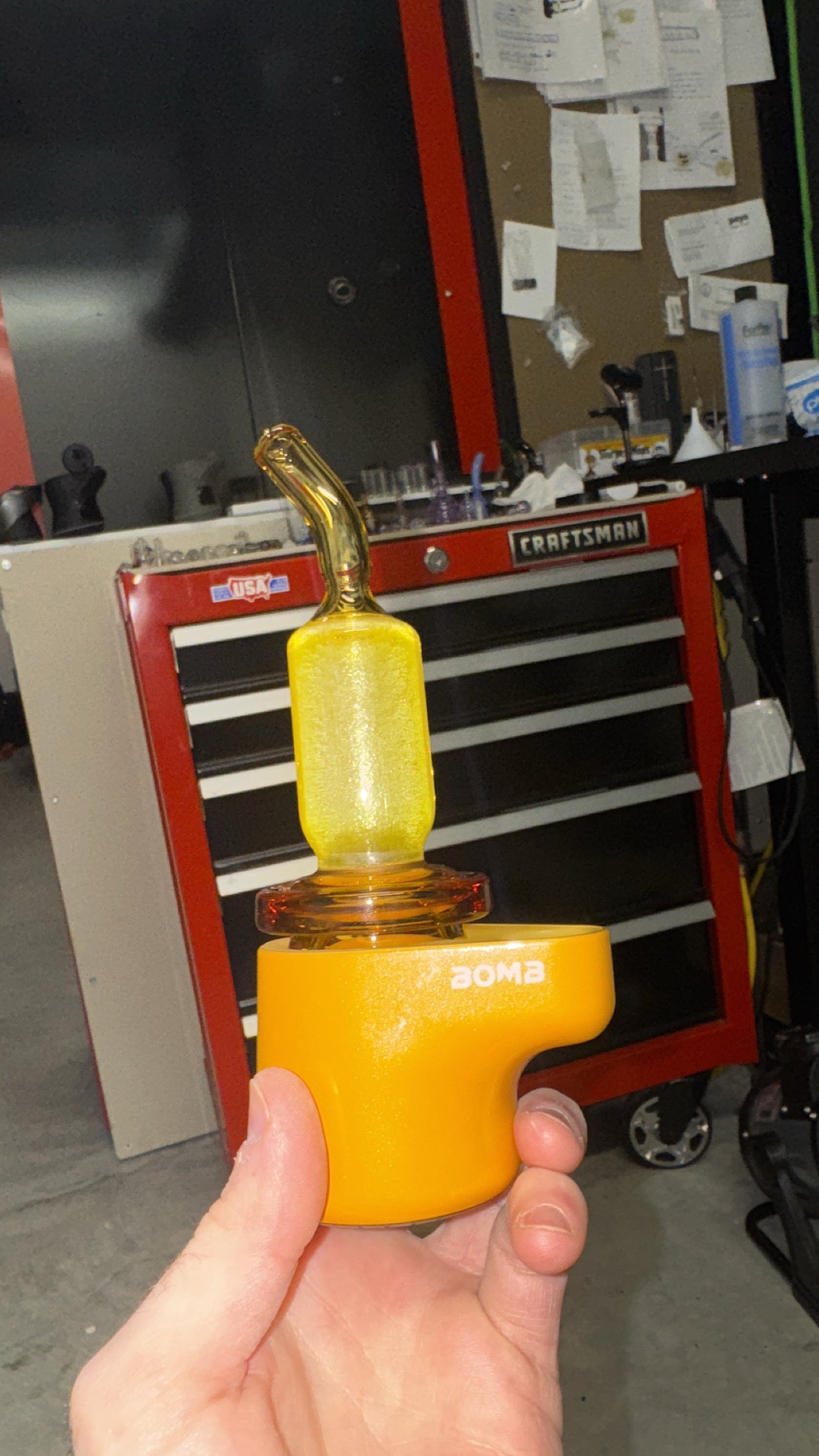 Pineapple Juice Over Icy White Satin #0