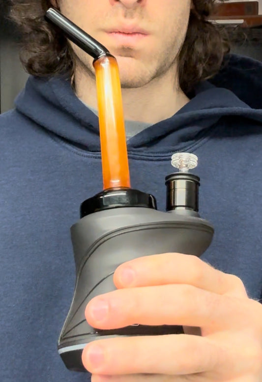 Focus V Carta - 🇺🇸 1/1 Made, Hand Dipped Orange / Black Out Tip & Base