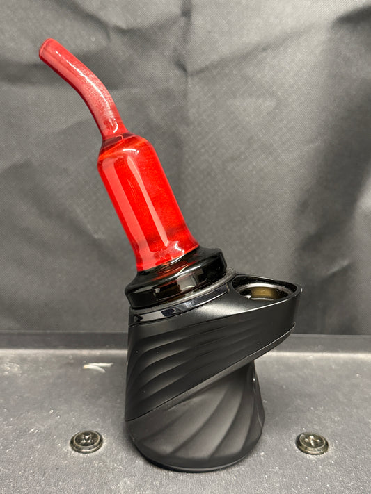 Experimental Moist Raspberry Over Icy White Satin #2