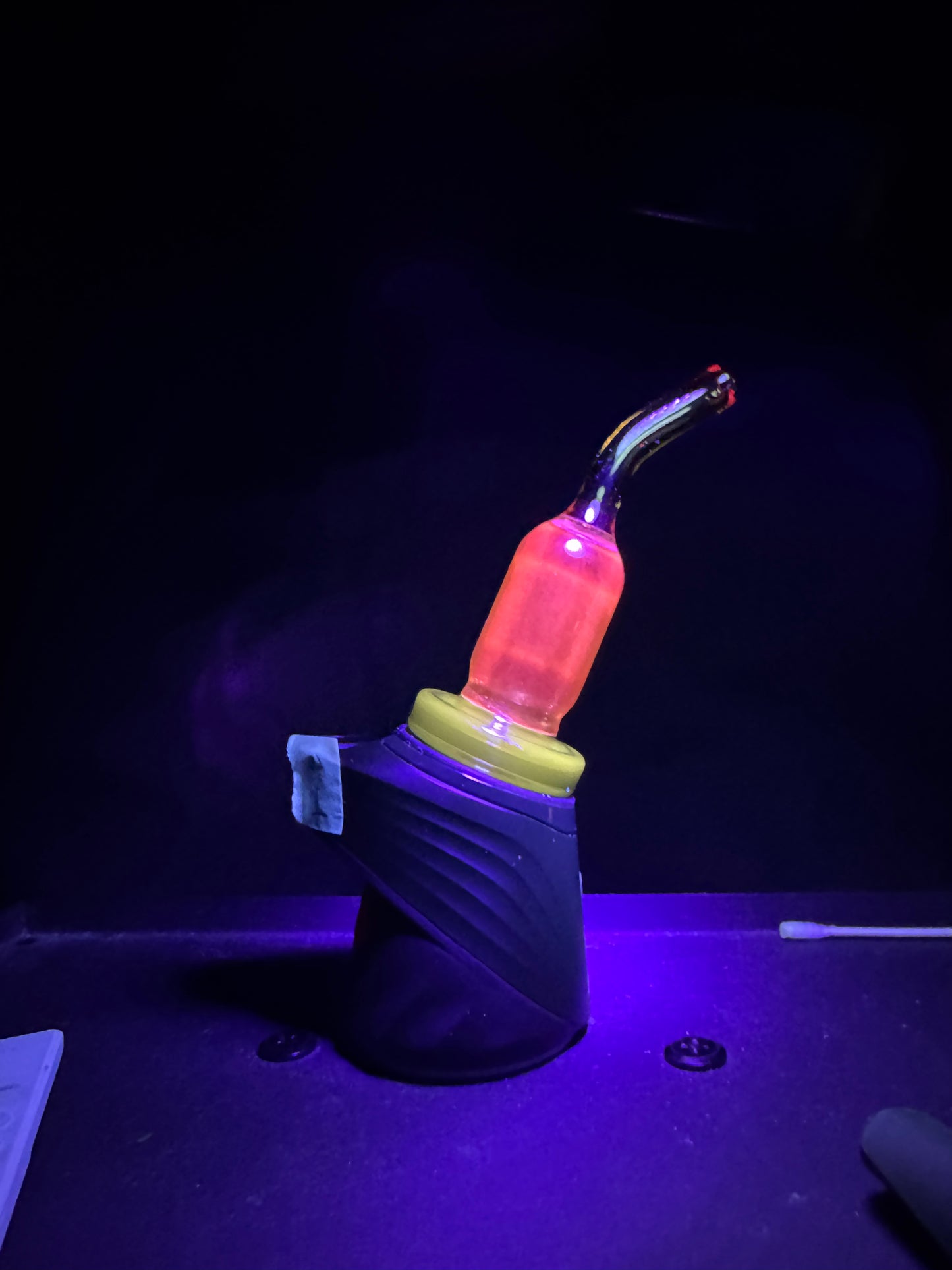 Pineapple Juice Over Icy White Satin #1