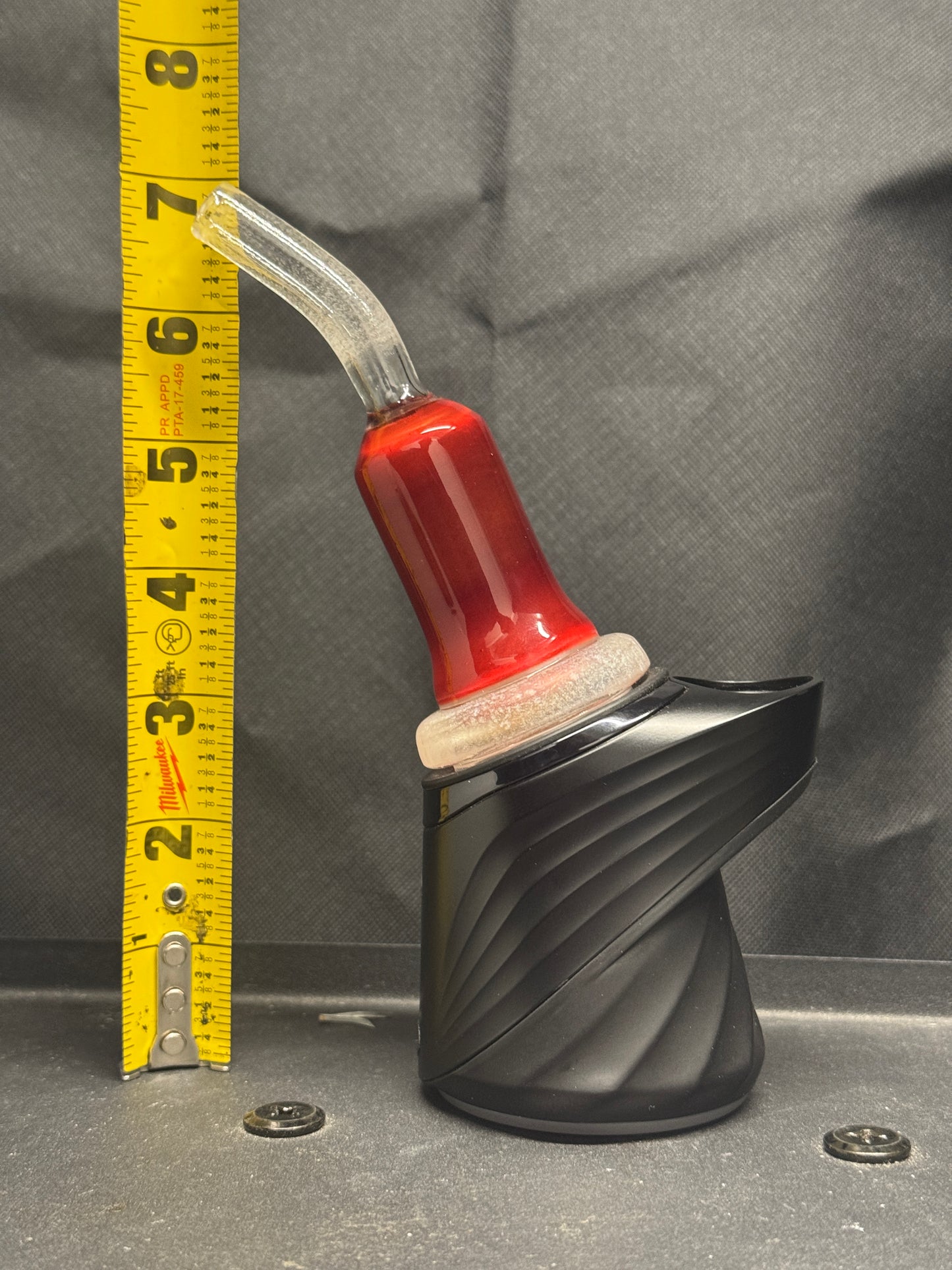 Experimental Moist Raspberry Over Icy White Satin #4