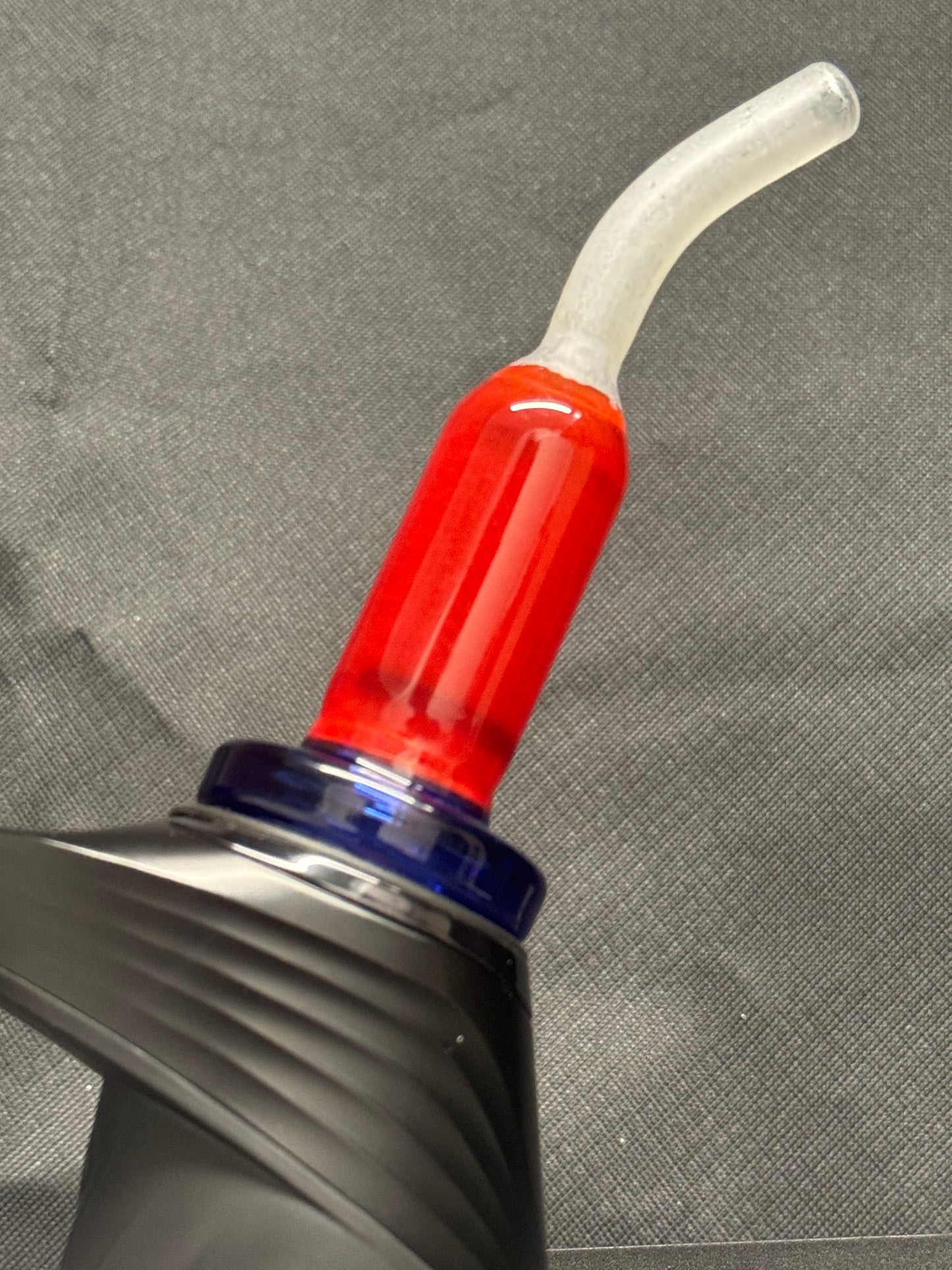 Experimental Moist Raspberry Over Icy White Satin #6