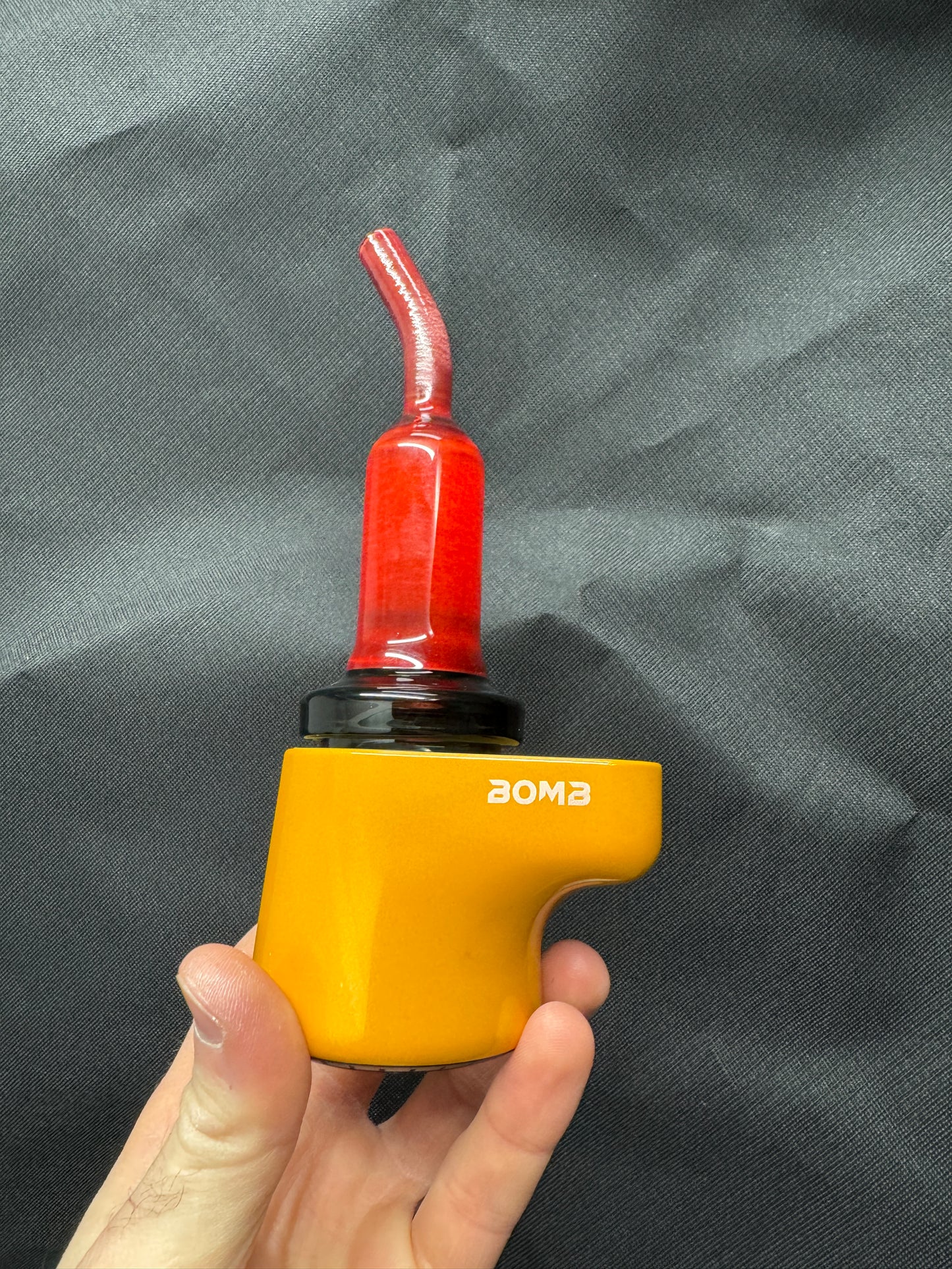 Experimental Moist Raspberry Over Icy White Satin #2